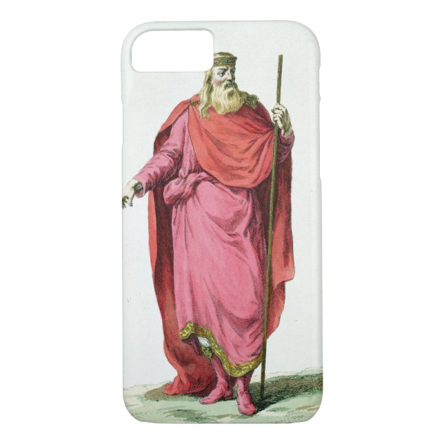 Clovis I (481-511) King of the Salian Franks from Case-Mate iPhone Case (Back)