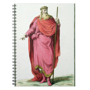 Clovis I (481-511) King of the Salian Franks from Notebook