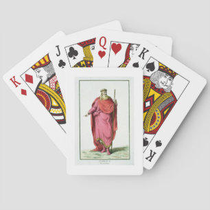 Clovis I (481-511) King of the Salian Franks from Playing Cards