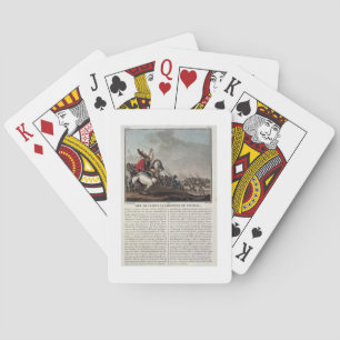 Clovis I (c.466-511) at the Battle of Tolbiac, 496 Playing Cards