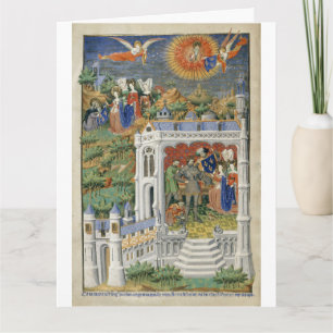 Clovis I Legend greeting card