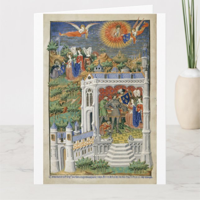 Clovis I Legend greeting card (Front)