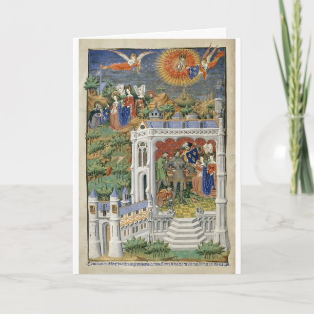 Clovis I Legend greeting card (Front)