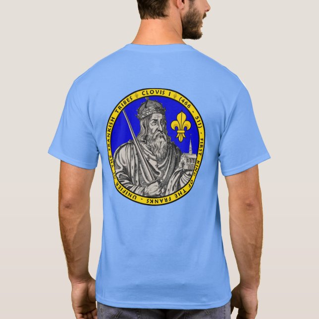 Clovis I Portrait Seal Shirt (Back)