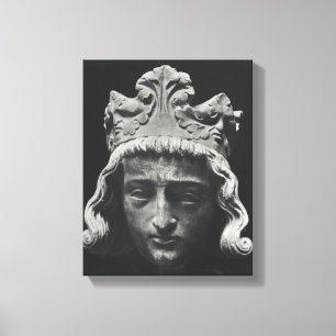 Clovis II , Merovingian Frankish Canvas Print