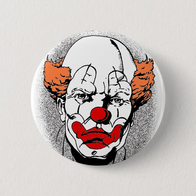Clown 2 Inch Round Button (Front)