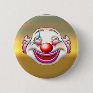 clown 2 inch round button