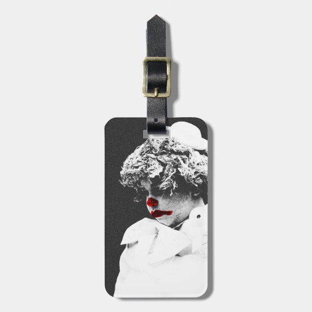 Clown 3 cd ltcna luggage tag (Front Vertical)