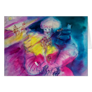 CLOWN AVEC HIBOU ET VIOLON