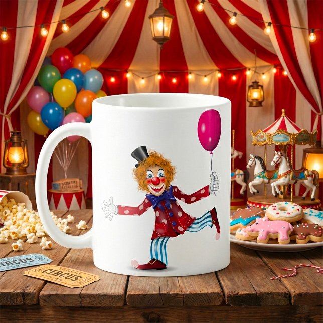 Clown Avec Une Mug Balloon (Créateur téléchargé)