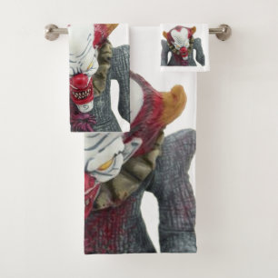 Clown Bathroom Towel Set