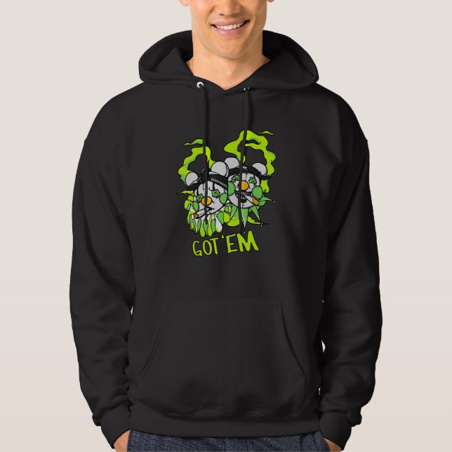 Clown Bear Retro High Og Visionaire Volt 1s Matchi Hoodie (Front)