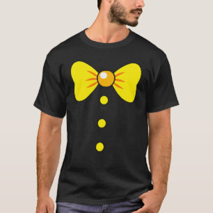 Clown Big Bow Tie Tacky Clown Outfit For Halloween T-Shirt
