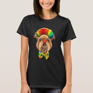 Clown Brussels Griffon Circus Dog T-Shirt