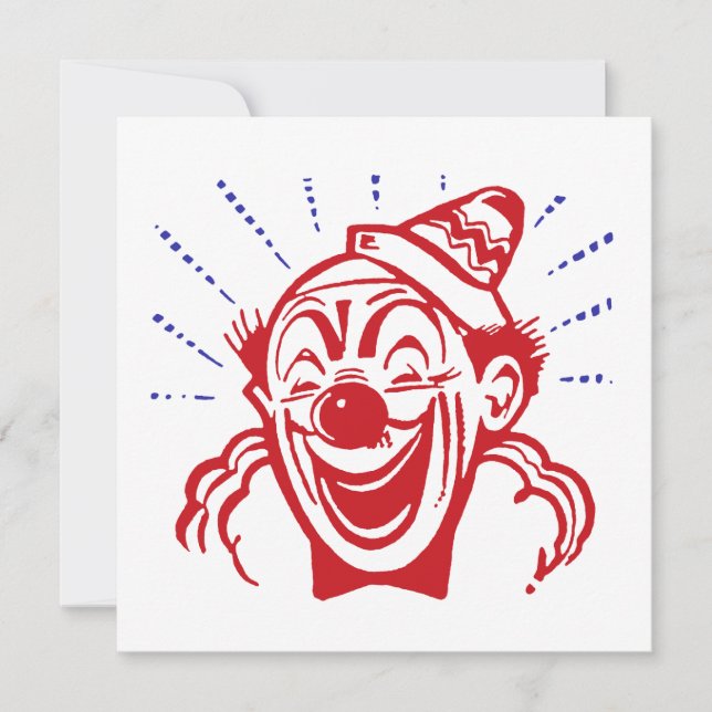 Clown Card (Front)
