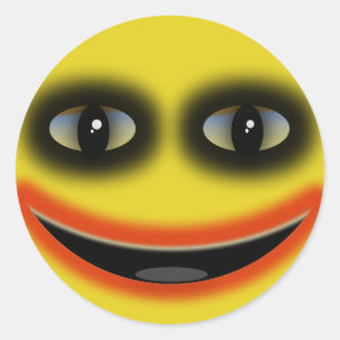 Clown Classic Round Sticker