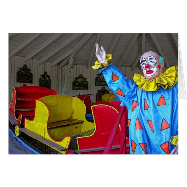 Clown coloré (Devant horizontal)