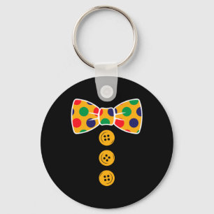 Clown Costume Halloween Funny Circus Clown Gift Keychain