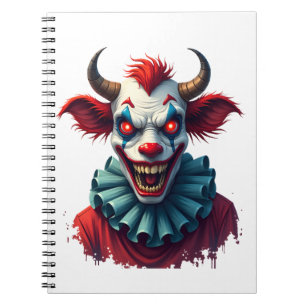 Clown Cow of Terror Notebook
