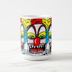 CLOWN CREATURE HALLOWEEN mug
