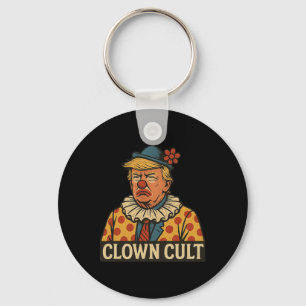 Clown Cult Of Donald Trump Make America A Joke Aga Keychain