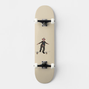 Clown de skateboard