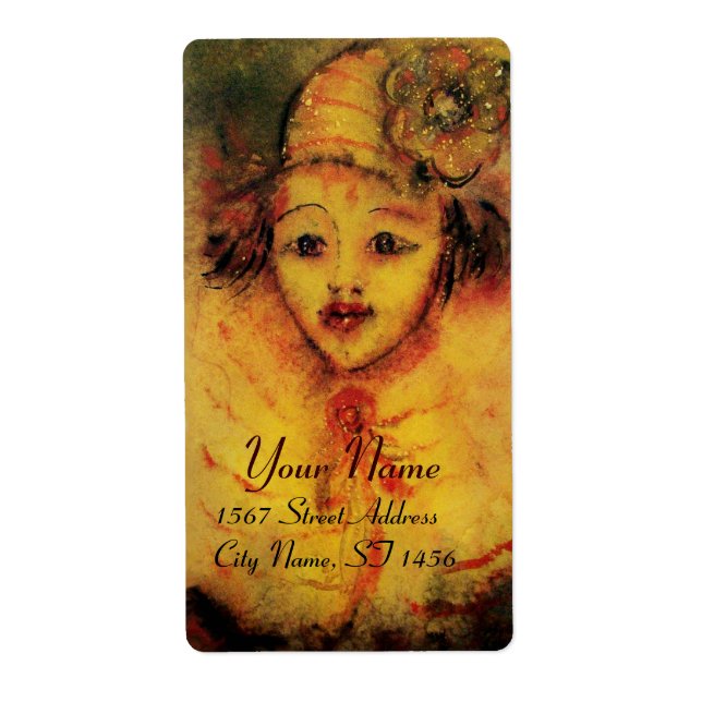 CLOWN EN JAUNE (Devant)