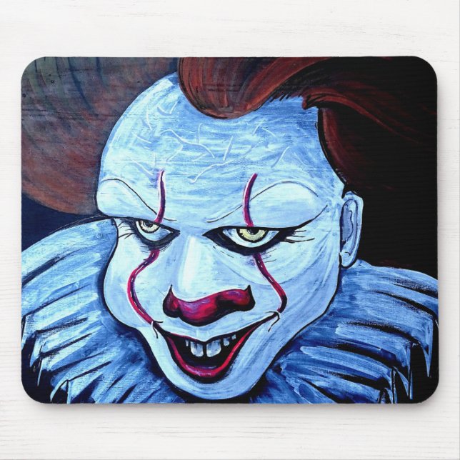 Clown:Evil Mouse Pad (Front)