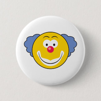 Clown Face 2 Inch Round Button