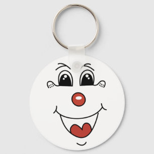 CLOWN FACE KEYCHAIN
