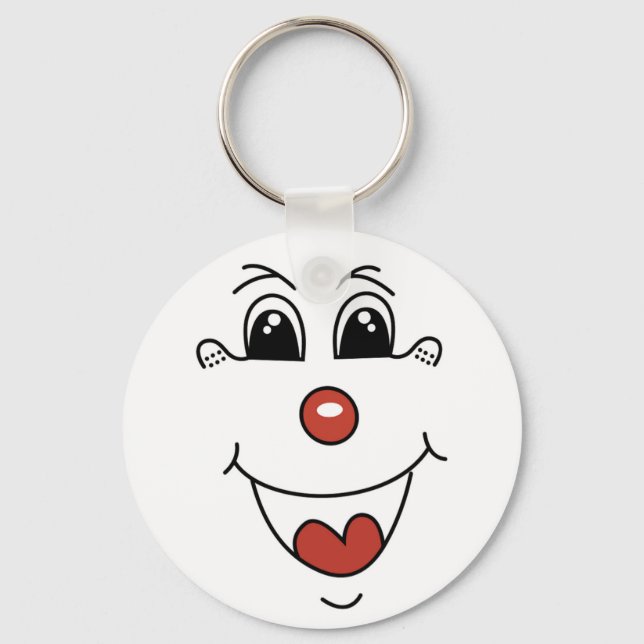 CLOWN FACE KEYCHAIN (Front)