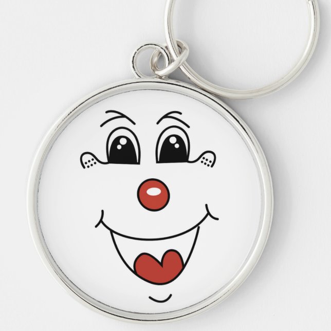 CLOWN FACE KEYCHAIN (Front)