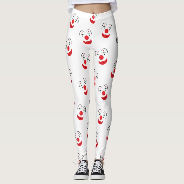 Clown Face Leggings (Front)
