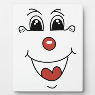 CLOWN FACE PLAQUE