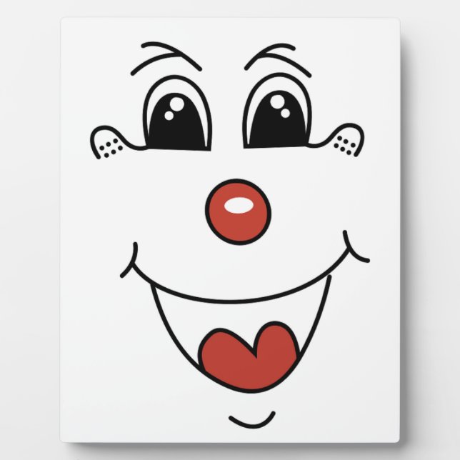 CLOWN FACE PLAQUE (Front)