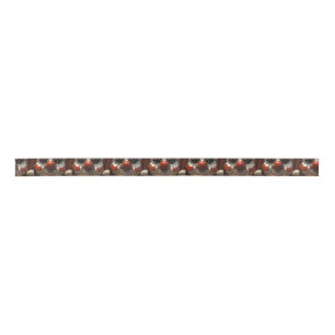 Clown Face Satin Ribbon