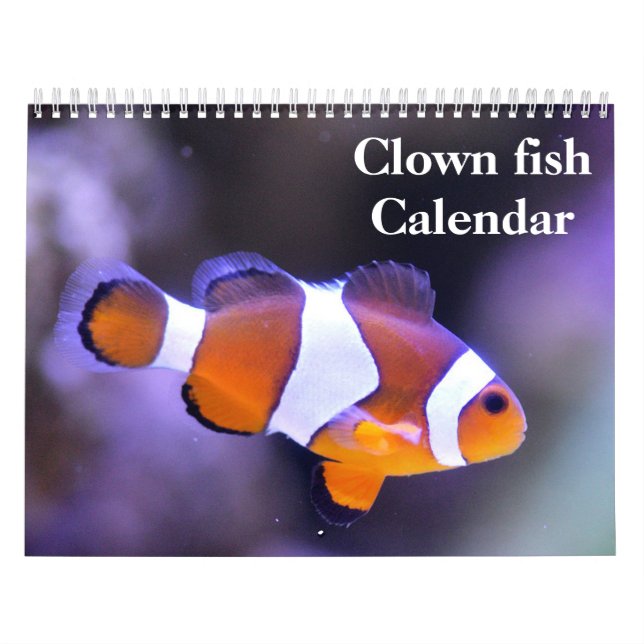 Clown Fish 2026 Calendar (Cover)