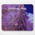 Clown Fish and Sea Anemone Mouse Pad