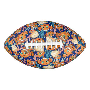 Clown fish Cartoon cute Family Underwater Football