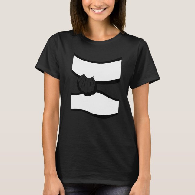 Clown Fish Costume Cute Easy Halloween Group Costu T-Shirt (Front)