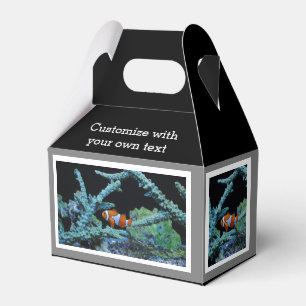 Clown Fish in Coral Favor Box