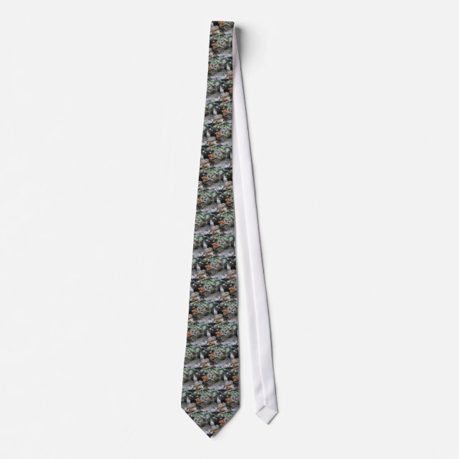 Clown Fish In The Tank Tie (Front)