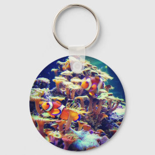 Clown Fish Keychain