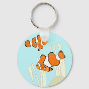 Clown Fish Keychain
