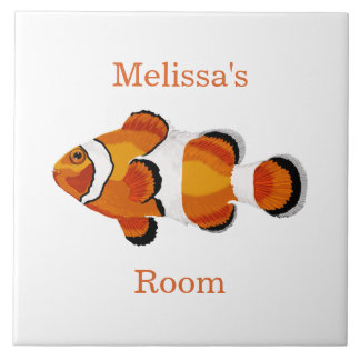 Clown Fish Kids Room Tile