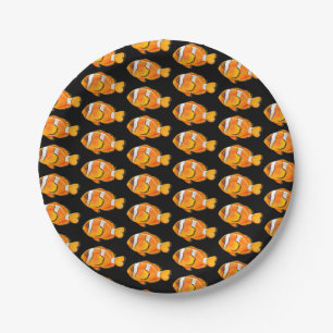 Clown Fish Paper Plate
