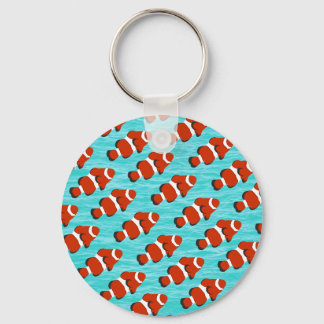 Clown fish pattern keychain