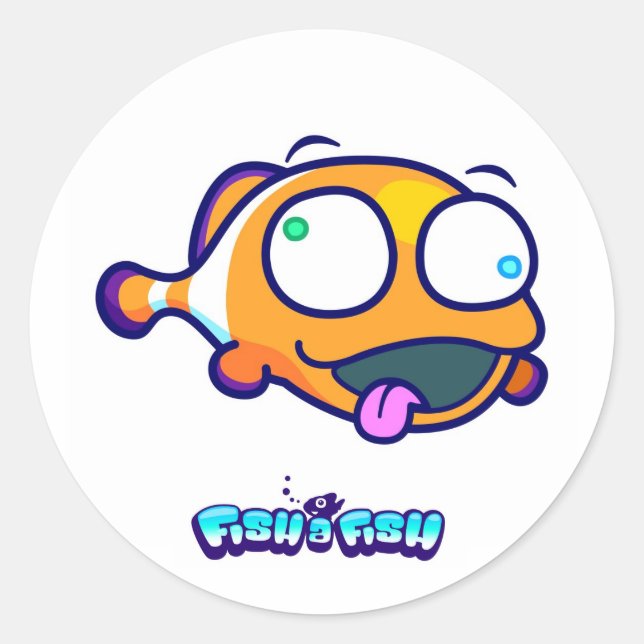 Clown Fish Sticker (Front)