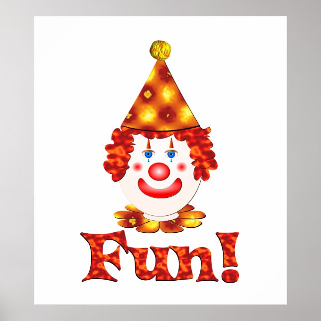 Clown Fun Poster (Front)