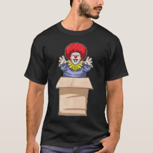 Clown Halloween Box T-Shirt